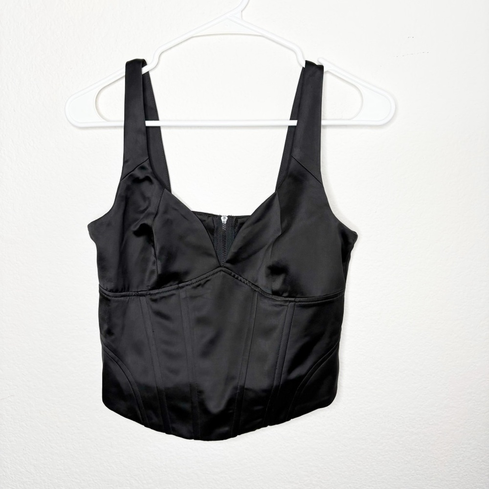 Jason Wu black bodice tank top